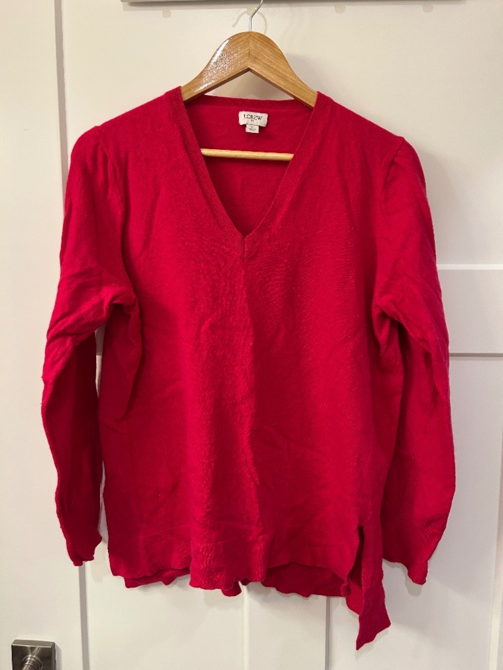 J. CREW hot pink sweater